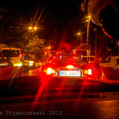 Objeżdżanie placu Taksim.